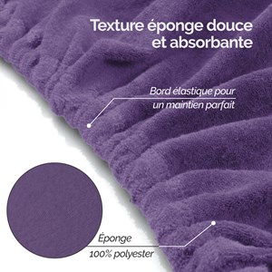 Drap éponge table de massage - confort +