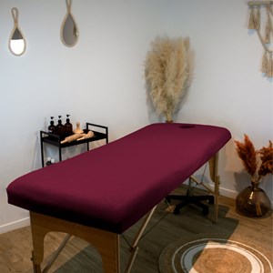 Drap éponge table de massage - confort +