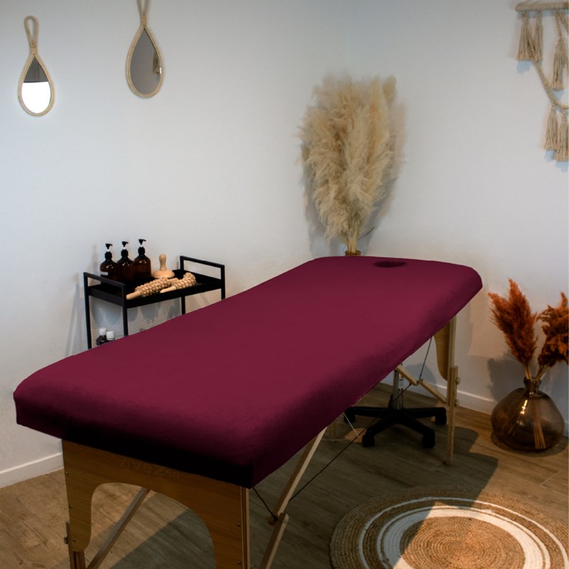 Drap éponge table de massage - confort +