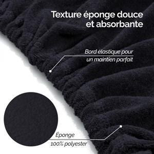 Drap éponge table de massage - confort +