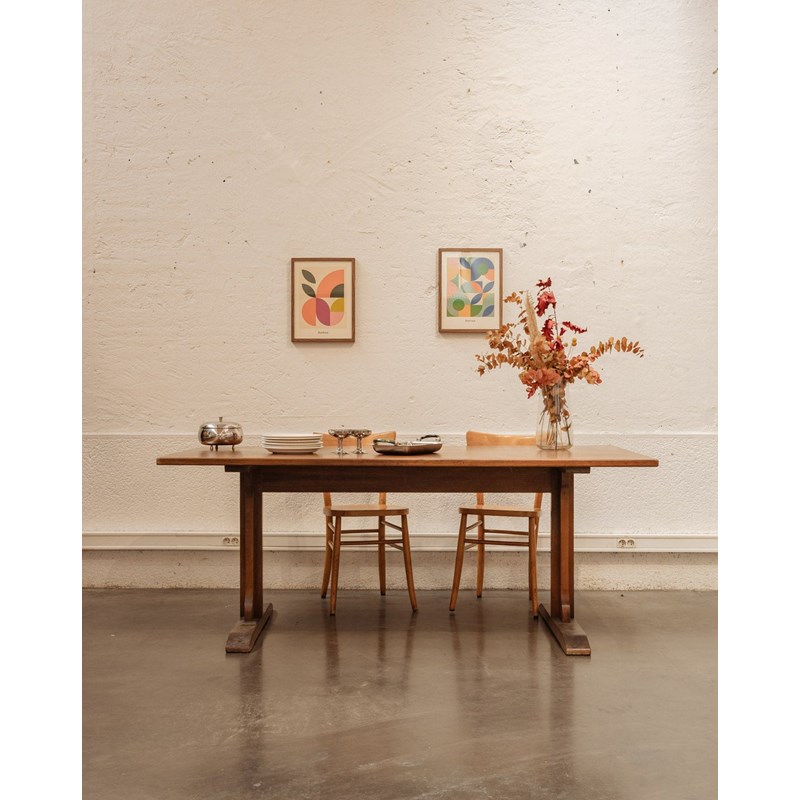 Romy, la table à manger en bois n°384