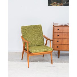 Jakob, le fauteuil scandinave vert n°625