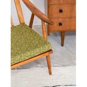 Jakob, le fauteuil scandinave vert n°625