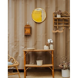 Table d'appoint en rotin n°472