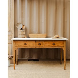 Romy, la table à manger en bois n°395