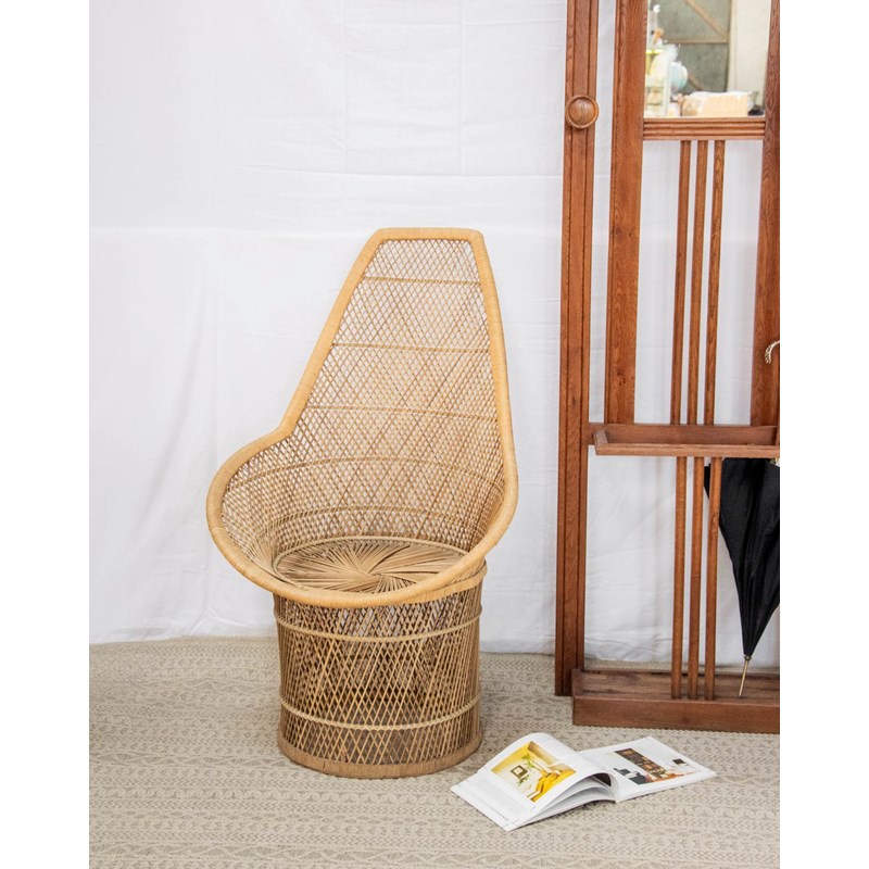 Emmanuel, le fauteuil en osier n°12