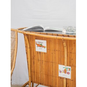 Quentin, le bar en rotin noir n°32