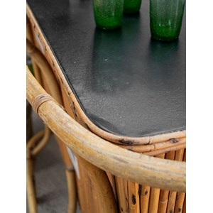 Quentin, le bar en rotin noir n°32