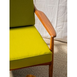 Jakob, le fauteuil scandinave vert n°632