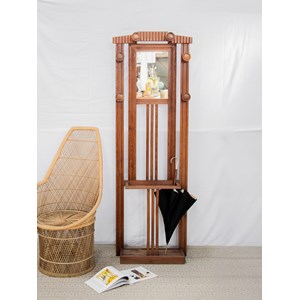 Grand porte-manteaux en bois n°192