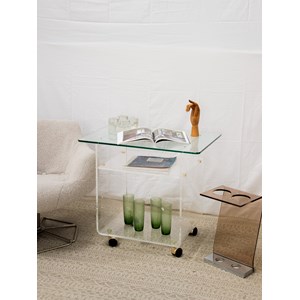 Desserte en verre et plexi n°181