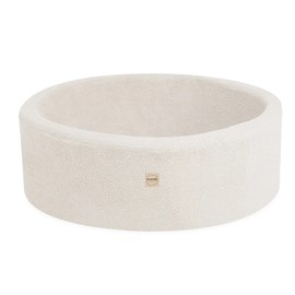Piscine ronde 90x30 bouclé crème