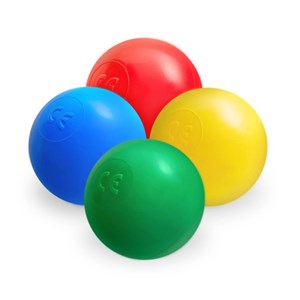 200 balles de piscine 6 cm multicolores