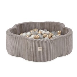 Piscine sèche 95x30 + 300 balles beige