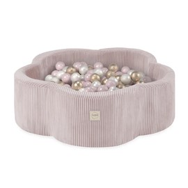 Piscine sèche 95x30 + 300 balles rose