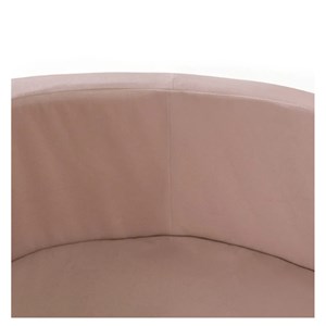 Piscine ronde 90x30 cm velours beige