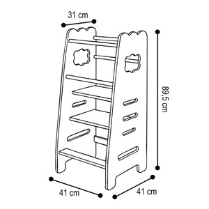 Tabouret de cuisine kitchen helper