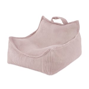 Fauteuil plush nest rose