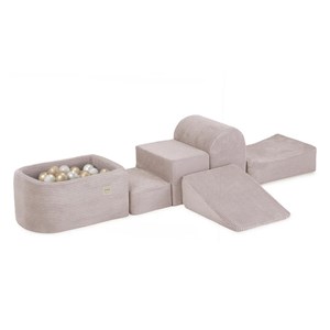 Mini plush nest gris