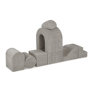 Château plush nest gris