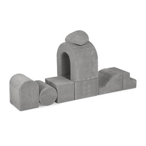 Château plush nest gris