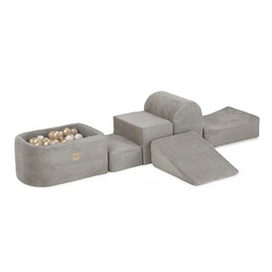 Mini plush nest beige