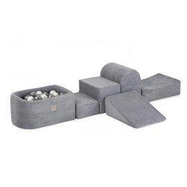 Mini plush nest gris