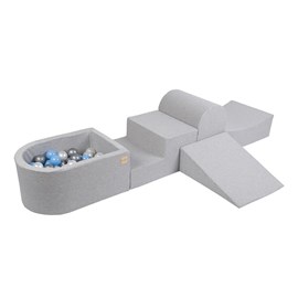 Mini plush nest bleu