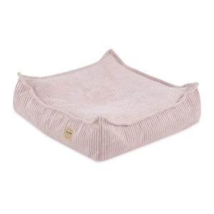 Pouf plush nest marron