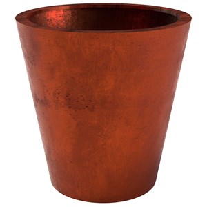 Bac rond en acier corten 350l cerland