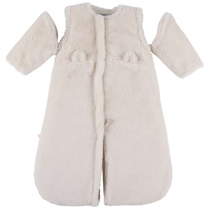 Gigoteuse en fausse fourrure beige (70cm)