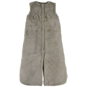 Gigoteuse en fausse fourrure kaki (100cm)