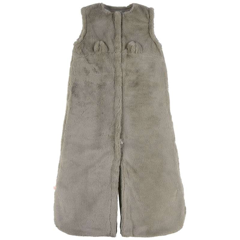 Gigoteuse en fausse fourrure kaki (100cm)