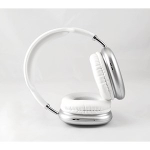 Casque bluetooth confort silver&nbsp;blanc