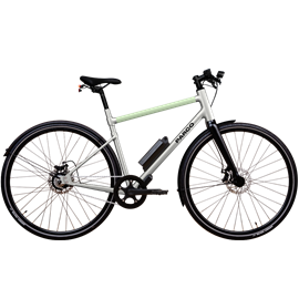 Vélo électrique parco 006 cadre haut vert