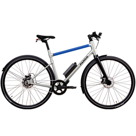 Vélo électrique parco 006 cadre haut bleu