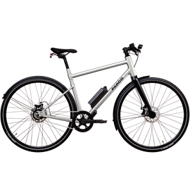Vélo électrique parco 006 cadre haut aluminium brossé