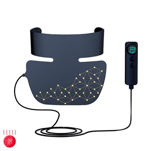 Masque pour le cou de traitement par lumière led avec 4 couleurs.