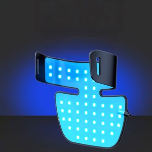 Masque pour le cou de traitement de lumière led avec 4 couleurs.