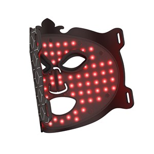 Masque facial en silicone pour traitement de lumière led avec 7 couleurs.