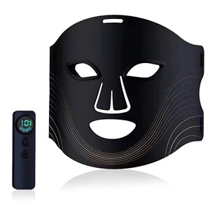Masque facial de traitement par lumière led avec 7 couleurs et 3 niveaux.