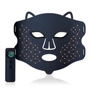 Masque facial de traitement à lumière led, rajeunisseur photoniques.