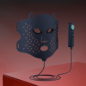 Masque facial de traitement à lumière led, rajeunisseur photoniques.
