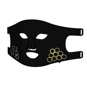 Masque facial de traitement à lumière led avec 4 couleurs.