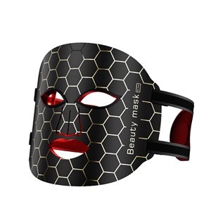 Masque de traitements de la peau par la lumière. Soin du visage, anti-âge.