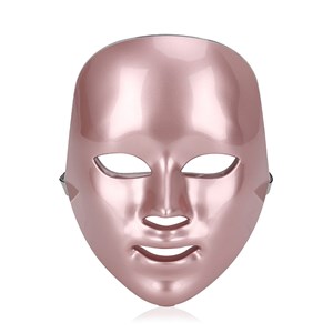 Masque led photonique sept couleurs. Soins du visage, anti-âge.