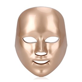 Masque led photonique à sept couleurs. Soin du visage, anti-âge.