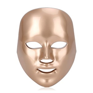 Masque led photonique à sept couleurs. Soin du visage, anti-âge.