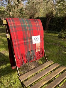 Plaid en laine tartan hay modern