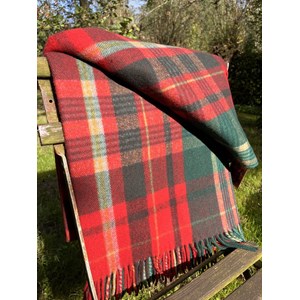 Plaid en laine tartan new brewnwick